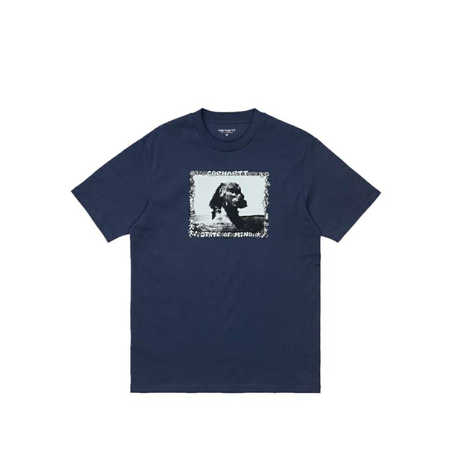 T-Shirts & Polo * | Carhartt Wip S/S Sphinx T-Shirt Space I029053-13 Promotion