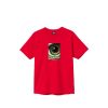 T-Shirts & Polo * | Stussy Acid Eye Tee Red 1904647 Sale