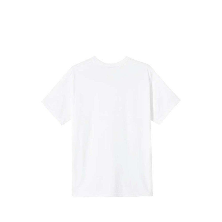 T-Shirts & Polo * | Stussy Irises Tee White 1904624 Promotion