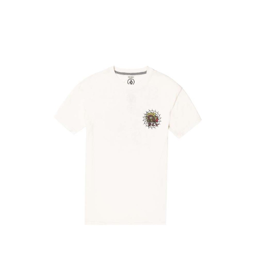 T-Shirts & Polo * | Volcom Skate Vitals Provoster Tee White A5212204 Promotion