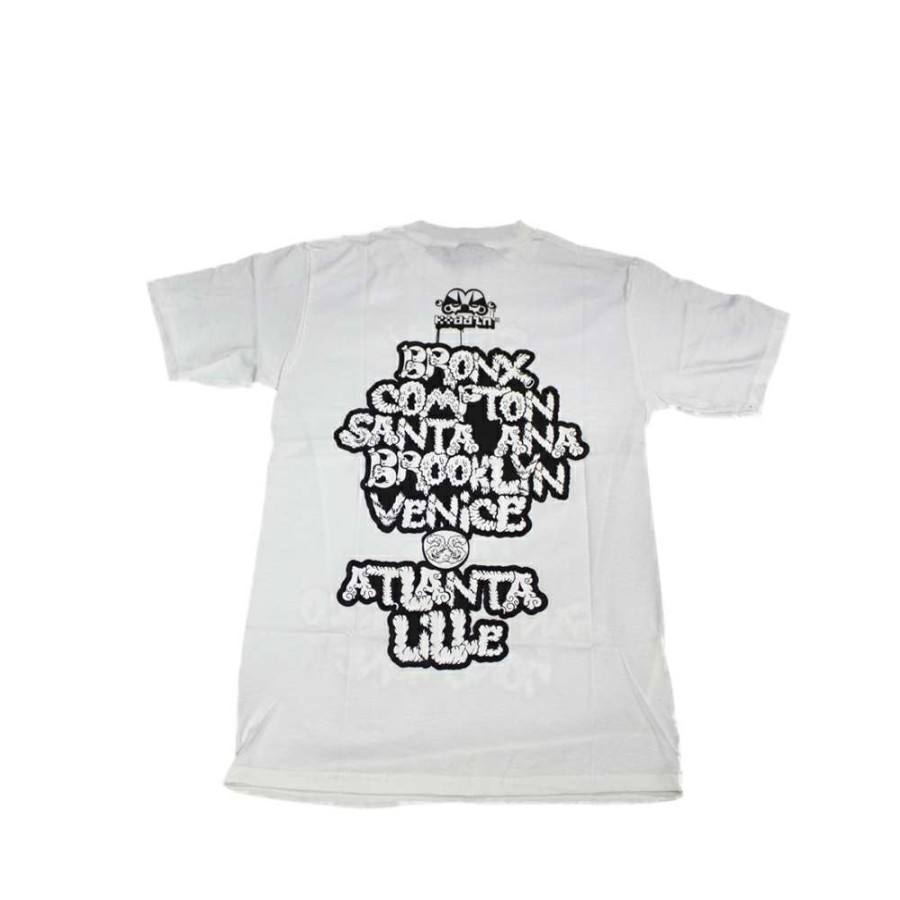 Heritage * | Stussy White Tee World Tour 2006 Koa S6Sc1901239 Limited Edition Discount