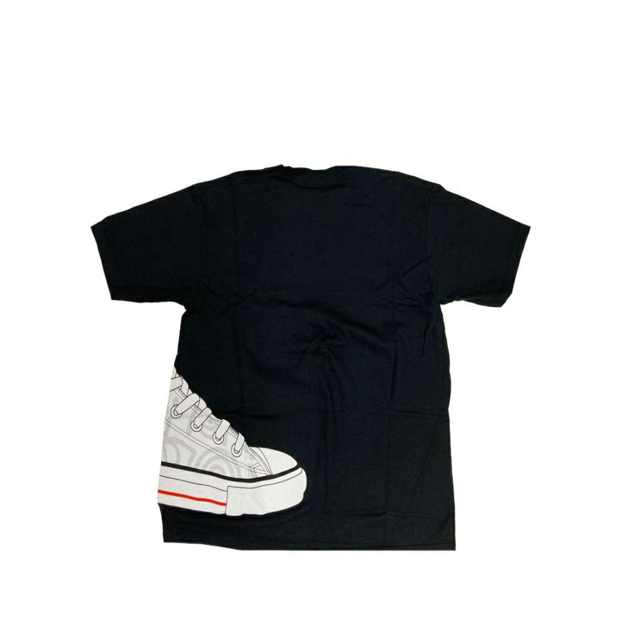 Heritage * | Stussy Ss World Tour Chuck Taylor Black Tee 1901154 Promotion