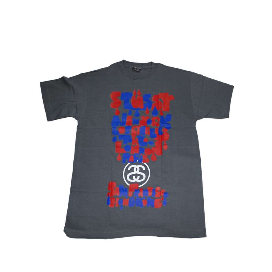 Heritage * | Stussy Coal Tee World Tour 2006 Reas Fasc1901245 Limited Edition Promotion