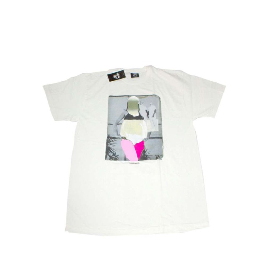 Heritage * | Stussy X Tomoo Gokita Tomoo Trio Pocket White Tee Limited Edition Sale