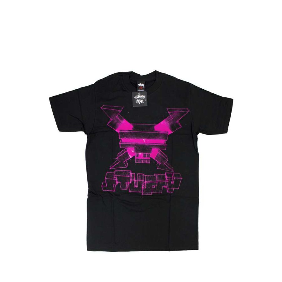 Heritage * | Stussy X Delta Warhead Black Tee Limited Edition 1901765 Discount