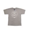 Heritage * | Stussy Grey Logo Tee Limited Edition Discount