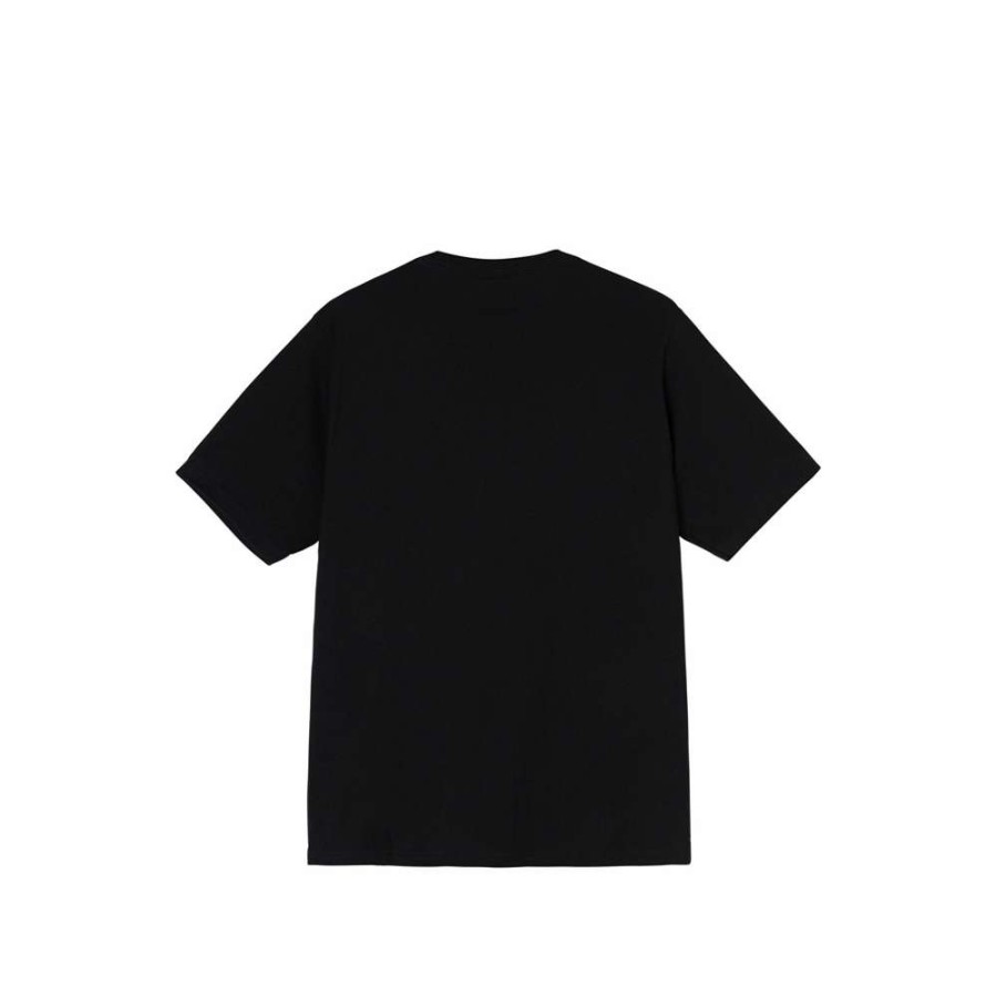 T-Shirts & Polo * | Stussy Utopia Tee Black 1904717 Promotion