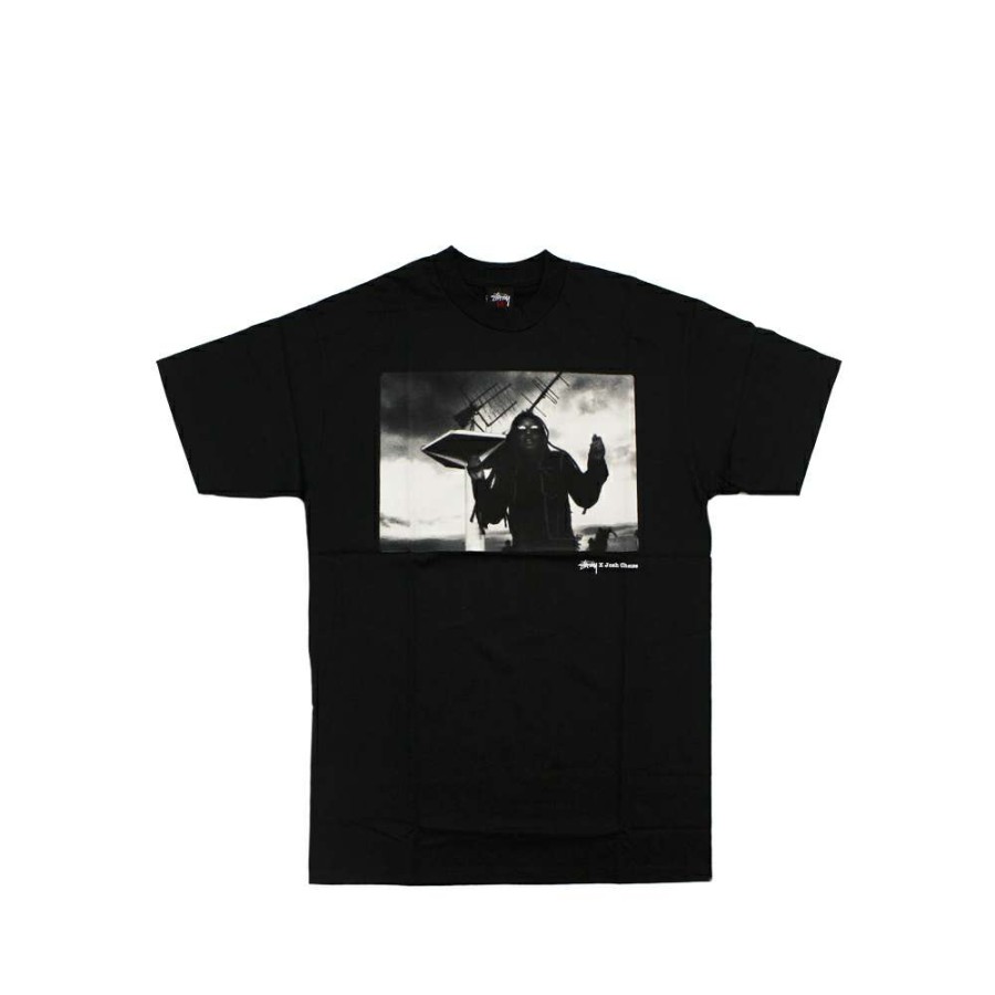 Heritage * | Stussy Sc Ss Josh Cheuse Don Black Tee Limited Edition Sbsc1901539 Discount