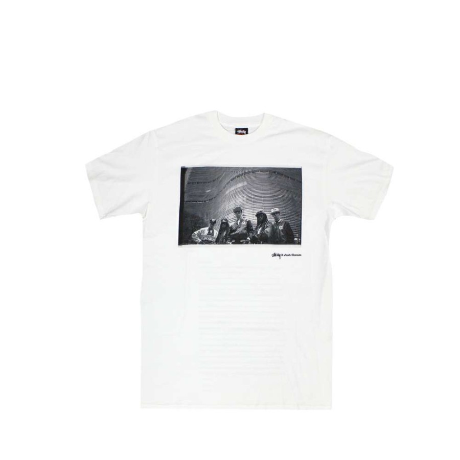 Heritage * | Stussy White Sc Ss Josh Cheuse Bad Tee Limited Edition Sbsc1901534 Discount