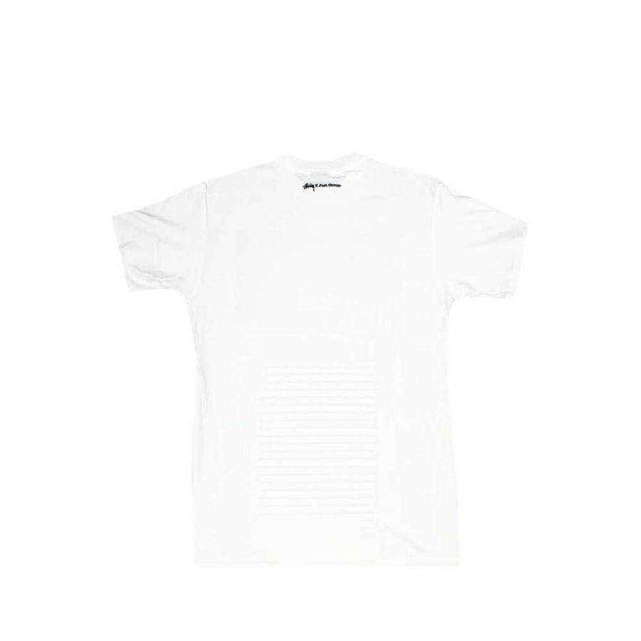 Heritage * | Stussy White Sc Ss Josh Cheuse Bad Tee Limited Edition Sbsc1901534 Discount