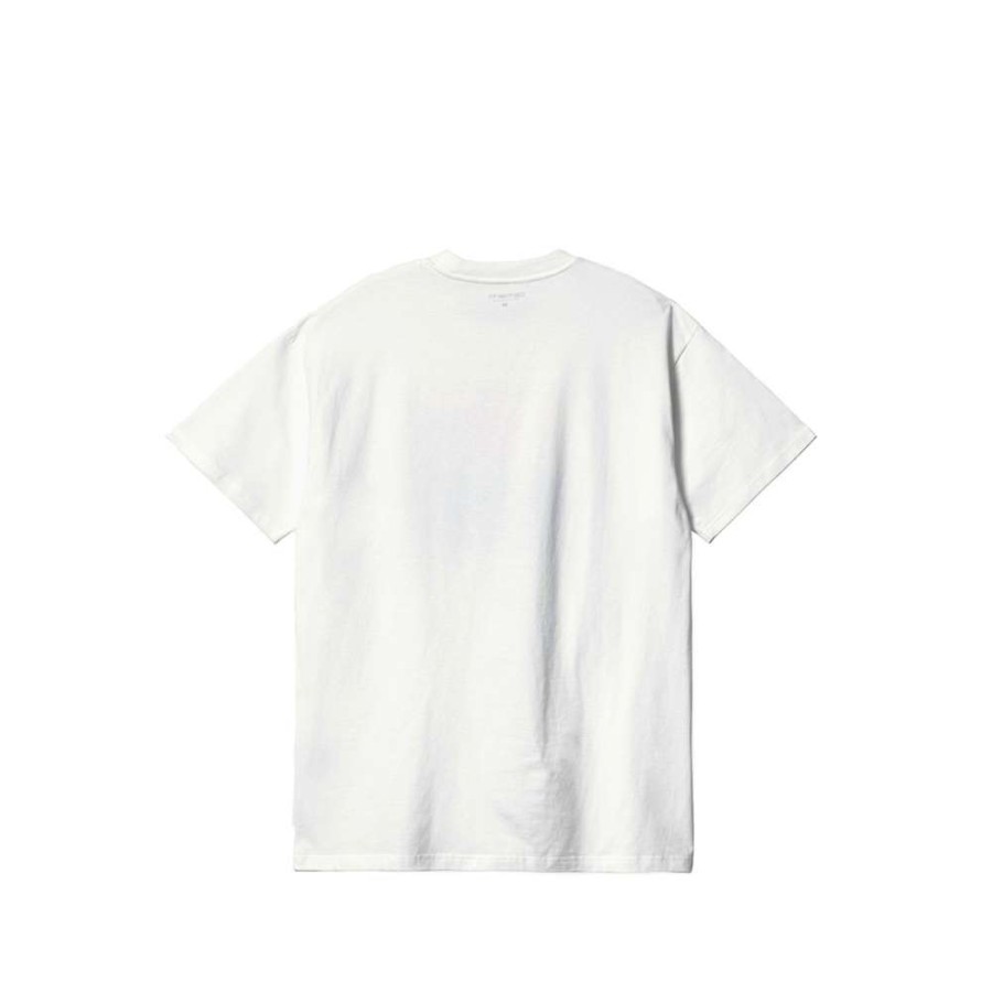 T-Shirts & Polo * | Carhartt Wip S/S Bookcover T-Shirt White I030205-4 Promotion