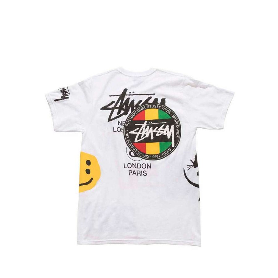 Heritage * | Stussy X Cactus Plant Flea Market Usa 2019 White 3903488 Discount