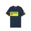 T-Shirts & Polo * | Alpha Industries Mars Neon T New Blue Navy 126533/435 Promotion