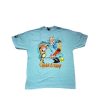 Heritage * | Stussy X Marvel Crystal And Johnny T-Shirt Light Blue Sale