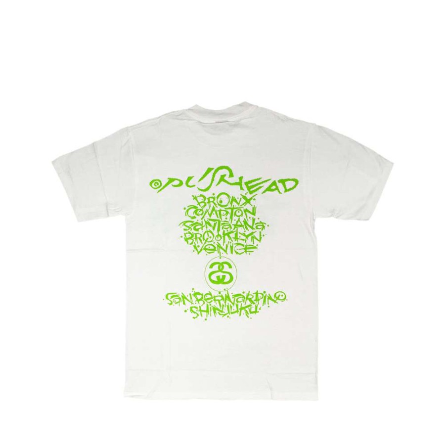 Heritage * | Stussy Lime Tee World Tour 2006 Pushead Limited Edition Sale