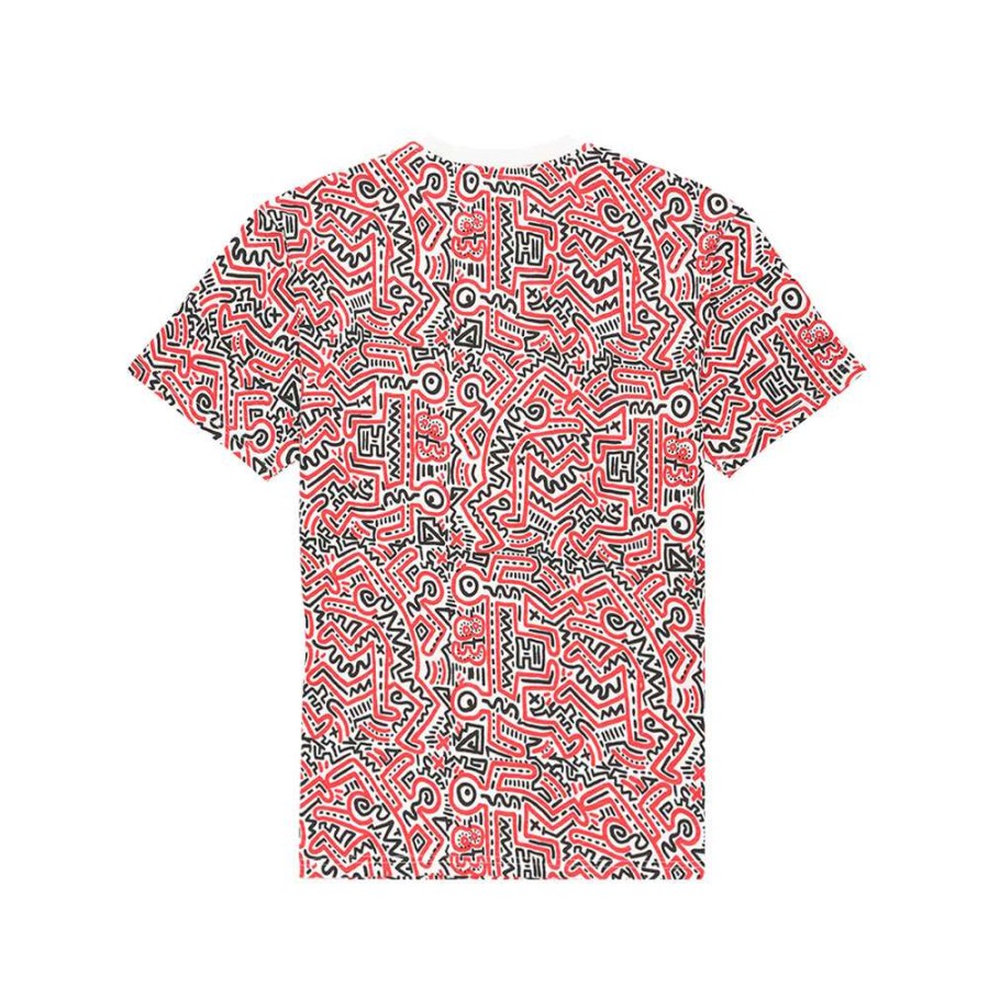 T-Shirts & Polo * | Diamond Supply Co. X Keith Haring 83 Tee Short Sleeve All Over Print Promotion