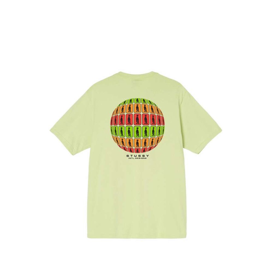 T-Shirts & Polo * | Stussy Stratosphere Tee Tea 1904716 Discount