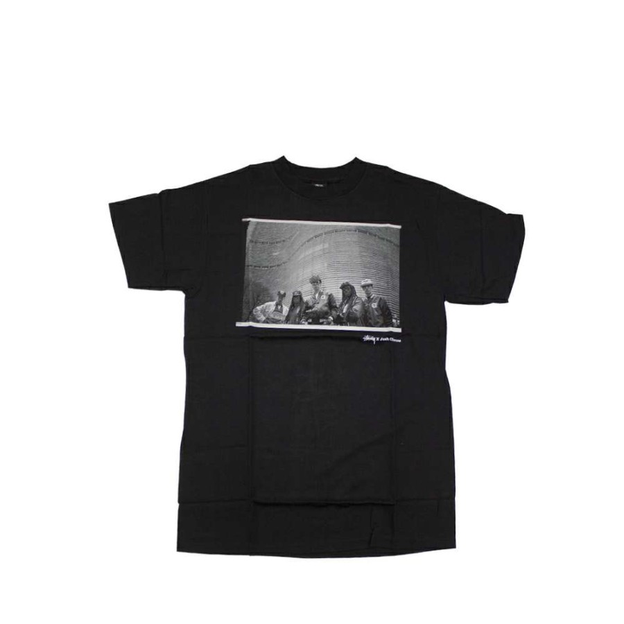 Heritage * | Stussy Black Sc Ss Josh Cheuse Bad Tee Limited Edition Sbsc1901534 Discount