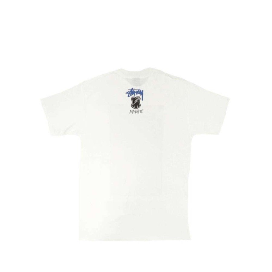 Heritage * | Stussy X Mash White Sc Skids Tee Limited Edition Sbsc1901507 Promotion