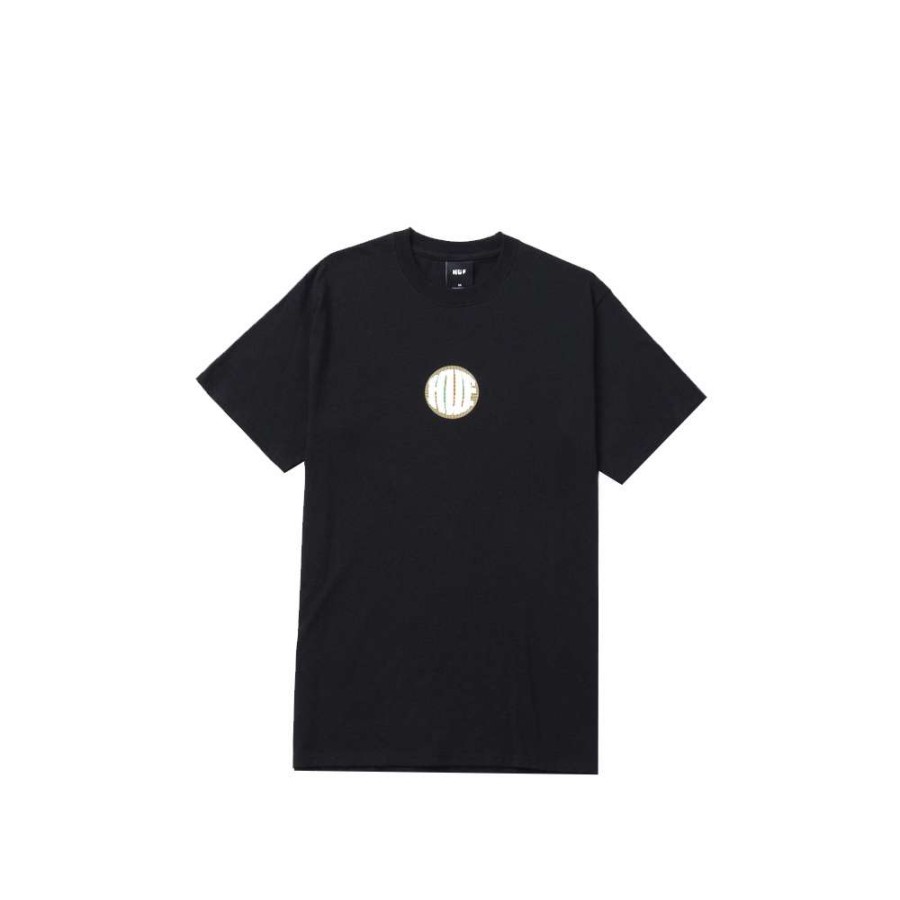 T-Shirts & Polo * | Huf Hi-Fi S/S Tee Black Ts01504 Sale