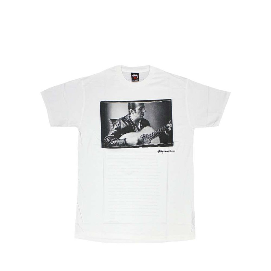 Heritage * | Stussy White Sc Ss Josh Cheuse Summer Play Tee Limited Edition Sbsc1901533 Sale