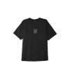 T-Shirts & Polo * | Obey Icon Face Outline Heavyweight Box T-Shirt Black 166912941E Sale