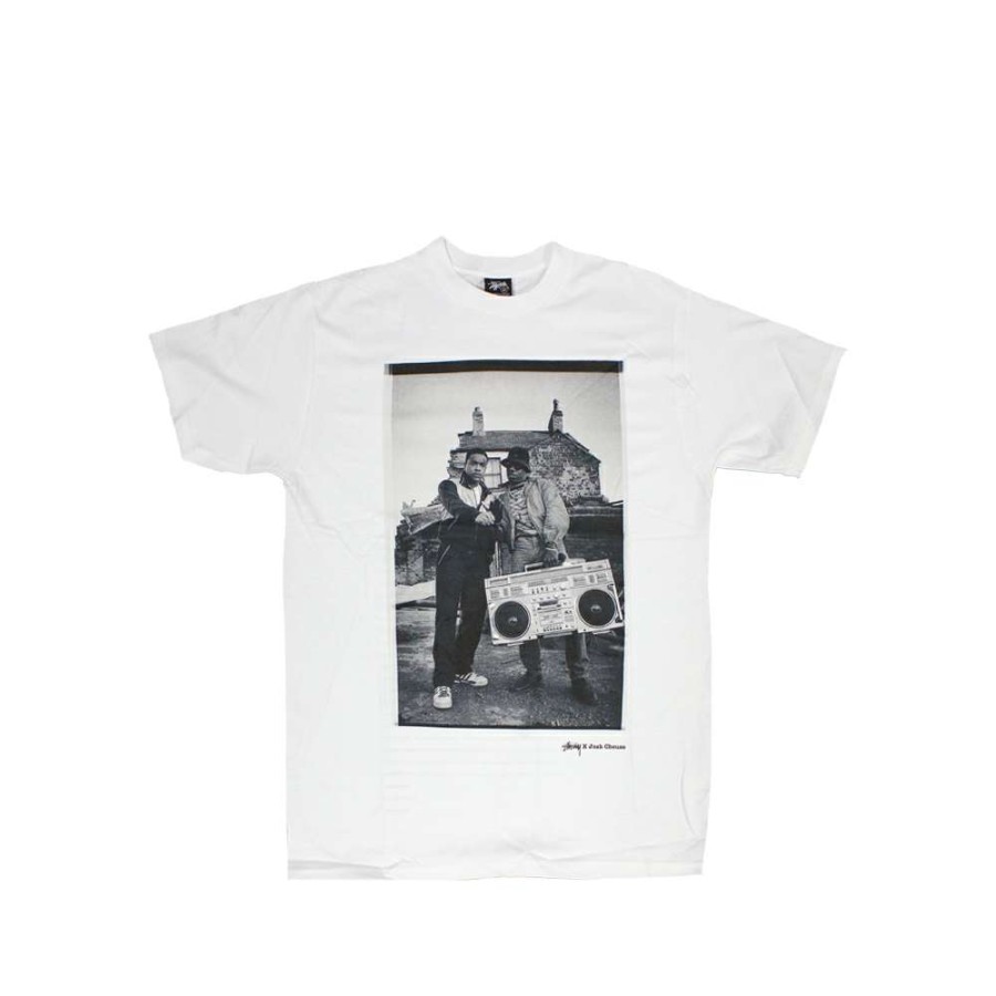 Heritage * | Stussy White Sc Ss Josh Cheuse Nhill 84 Schil Tee Limited Edition Sbsc1901517 Sale