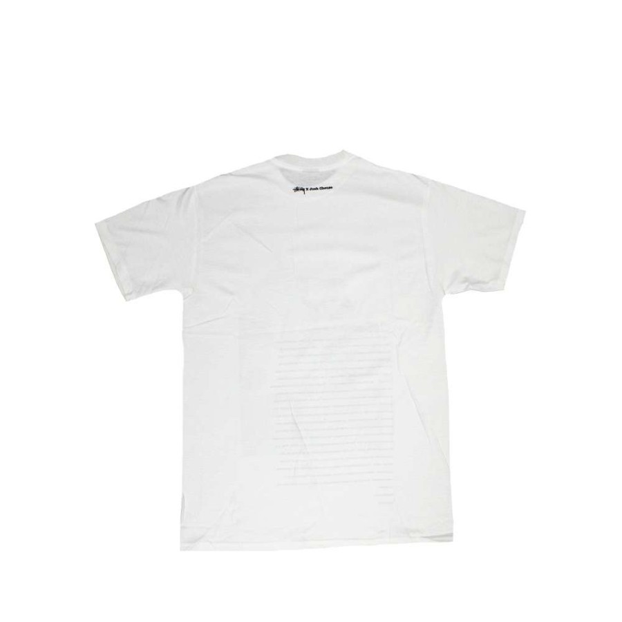 Heritage * | Stussy White Sc Ss Josh Cheuse Nhill 84 Schil Tee Limited Edition Sbsc1901517 Sale