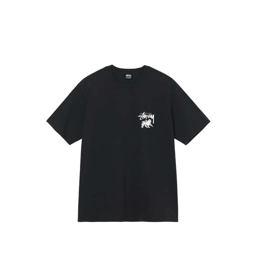 T-Shirts & Polo * | Stussy Rasta Dot Tee Black 1904770 Sale