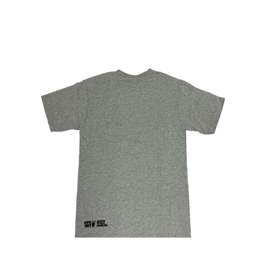 Heritage * | Stussy X Eric Haze Crime Grey Tee Limited Edition Promotion