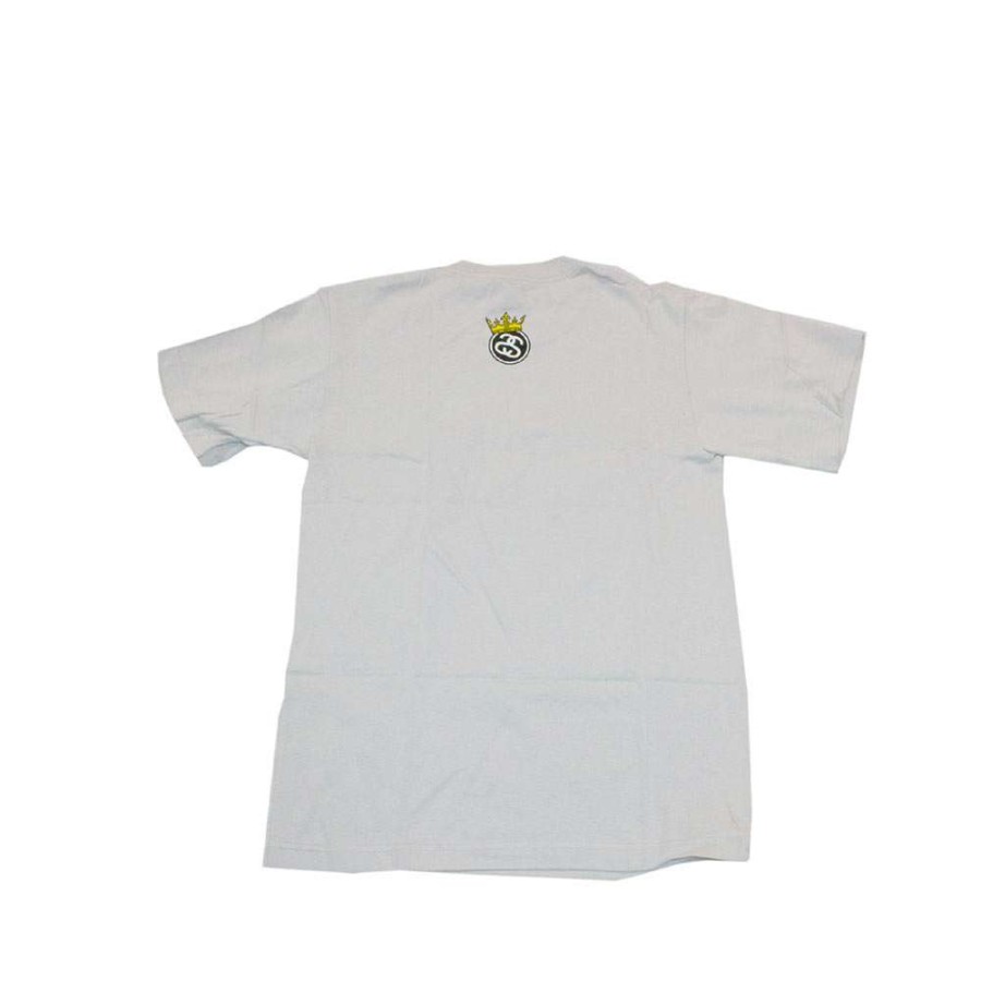 Heritage * | Stussy King Stock Tee Ash Gray 1901145 Discount