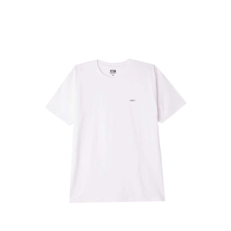 T-Shirts & Polo * | Obey San Diego Icon T-Shirt White 165262898 Discount