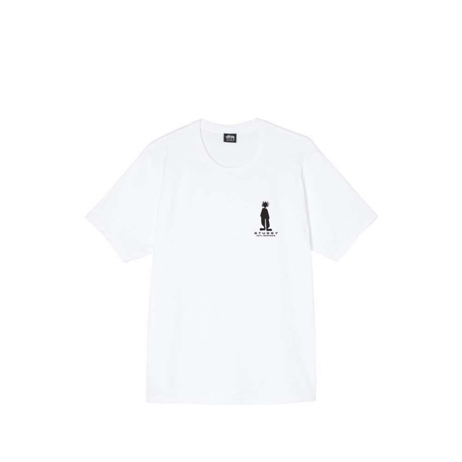 T-Shirts & Polo * | Stussy Stratosphere Tee White 1904716 Sale