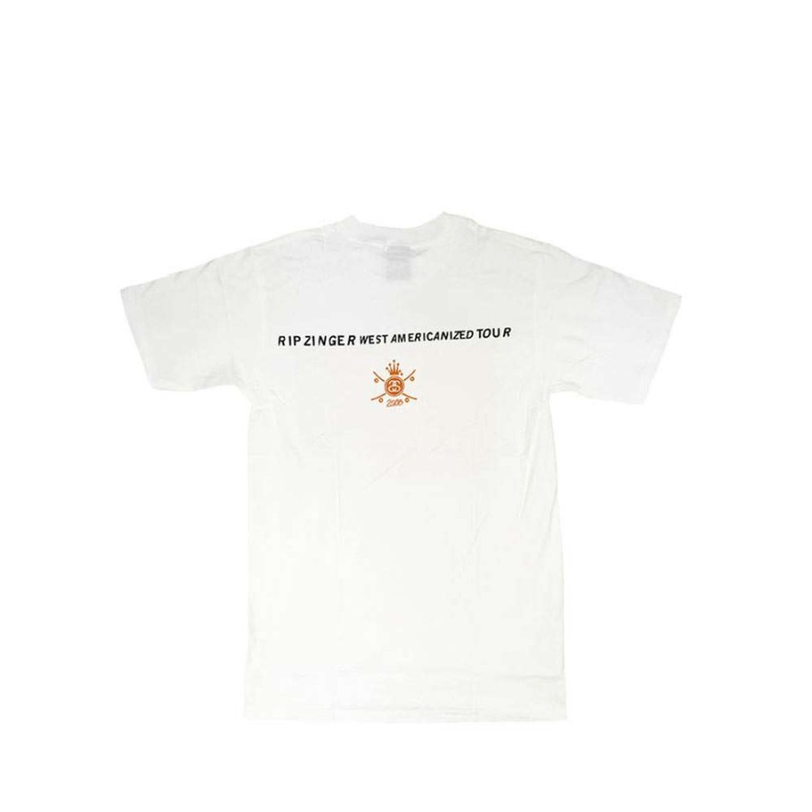 Heritage * | Stussy X Ripzinger White Sc Skatepark Tee Limited Edition Fcsc1901914 Promotion