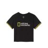 T-Shirts & Polo * | Vans X National Geographic Roll Out T-Shirt Black Vn0A4Rgpblk Promotion