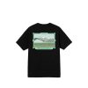 T-Shirts & Polo * | Stussy Palm Springs Tee Black 1904691 Promotion