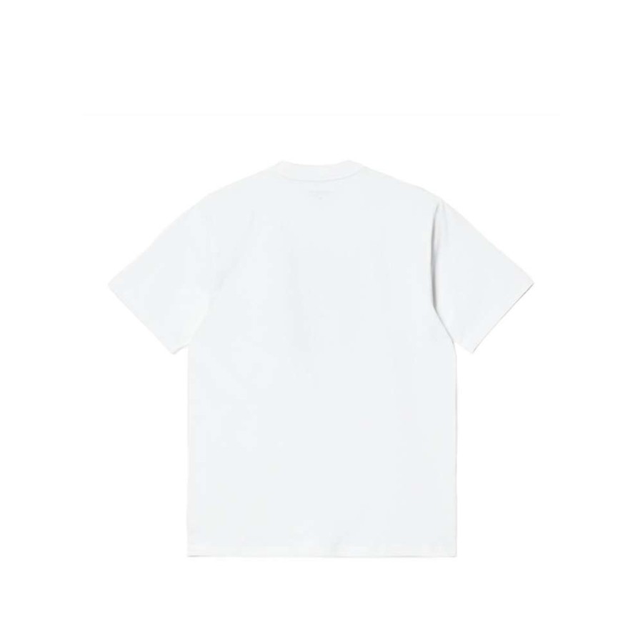 T-Shirts & Polo * | Carhartt Wip S/S Gulf C T-Shirt White I030185-3 Discount