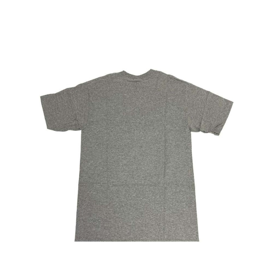 Heritage * | Stussy Street Veterans Warriorz Gang Grey Tee Limited Edition Discount