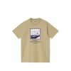 T-Shirts & Polo * | Carhartt Wip S/S Steamroller T-Shirt Ammonite I030663-8 Sale